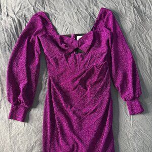 Magenta Sparkle Evening Gown - Maniju 1X  NWT